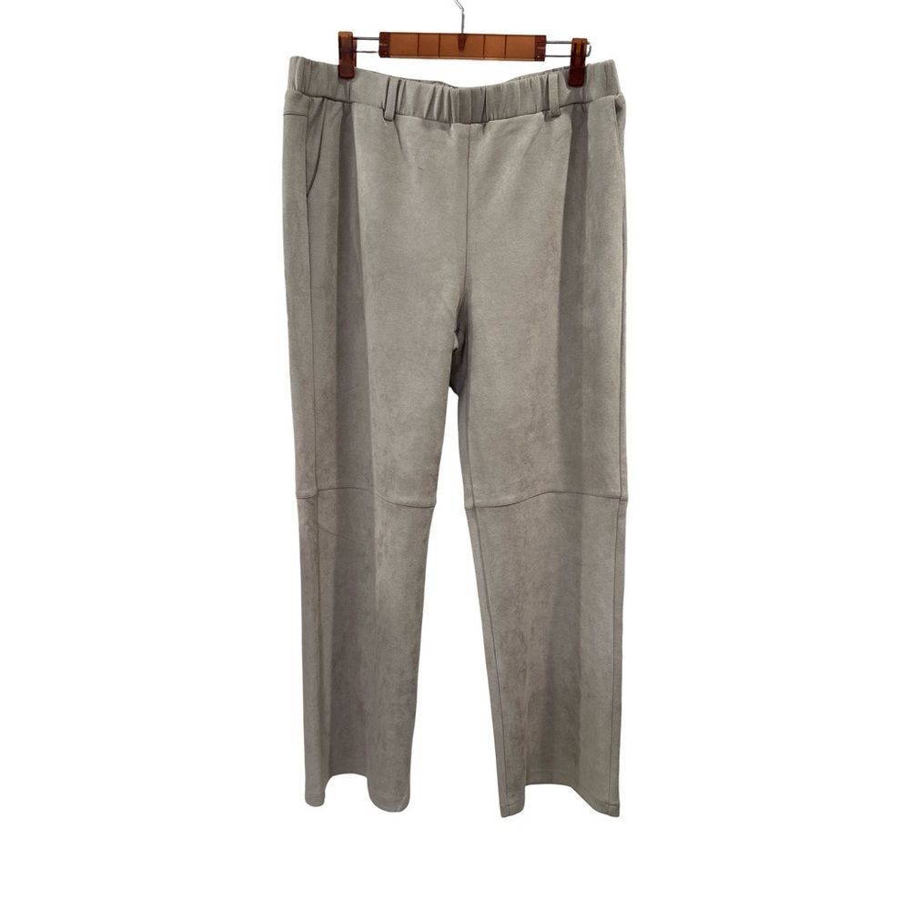 Monari Straight Leg Trousers- Greige